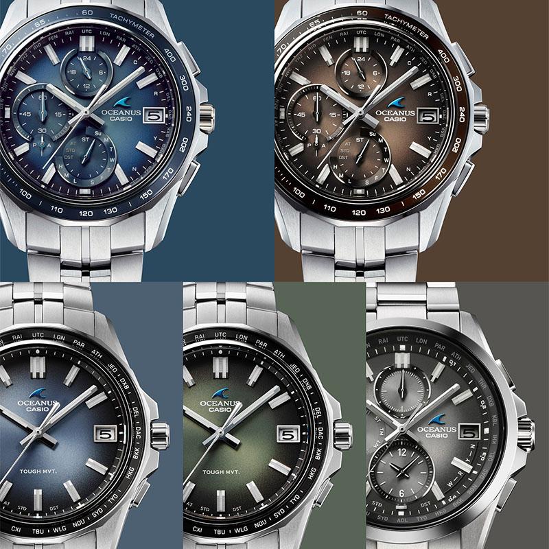 カシオ オシアナス Retro Tone Collection OCEANUS OCW-S400RA-2AJF  男性 爆買の画像