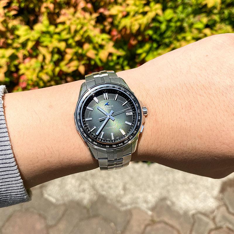 カシオ オシアナス Retro Tone Collection OCEANUS OCW-S400RA-3AJF  男性 爆買の画像