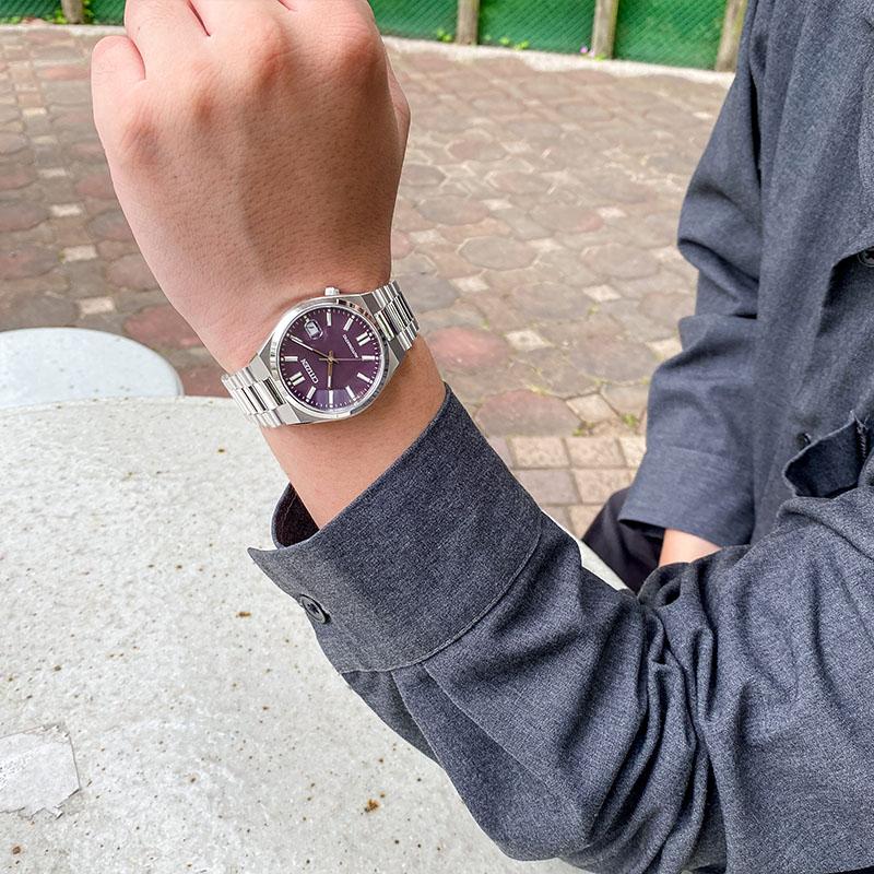 シチズン CITIZENコレクション NJ0200-50W  メンズ 機械式 メカニカル レディース ユニセックス ツヨサ ペア 爆買の画像