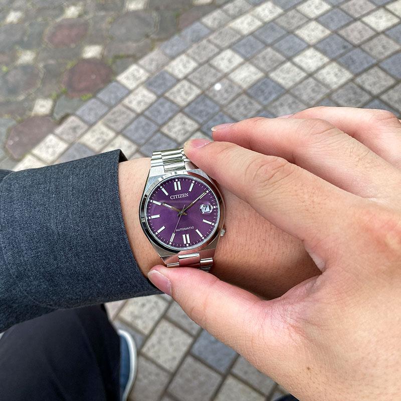 シチズン CITIZENコレクション NJ0200-50W  メンズ 機械式 メカニカル レディース ユニセックス ツヨサ ペア 爆買の画像