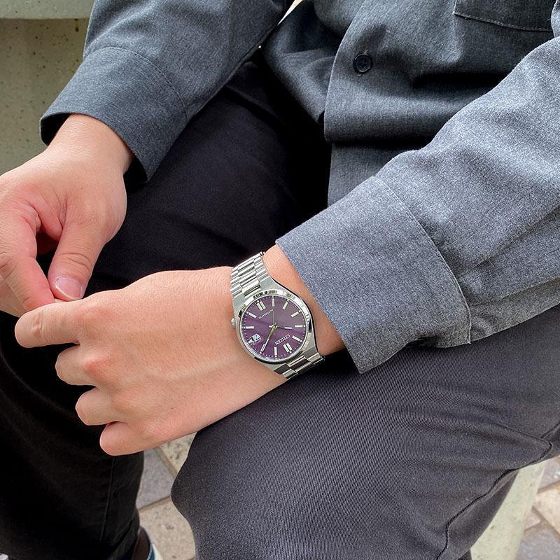 シチズン CITIZENコレクション NJ0200-50W  メンズ 機械式 メカニカル レディース ユニセックス ツヨサ ペア 爆買の画像