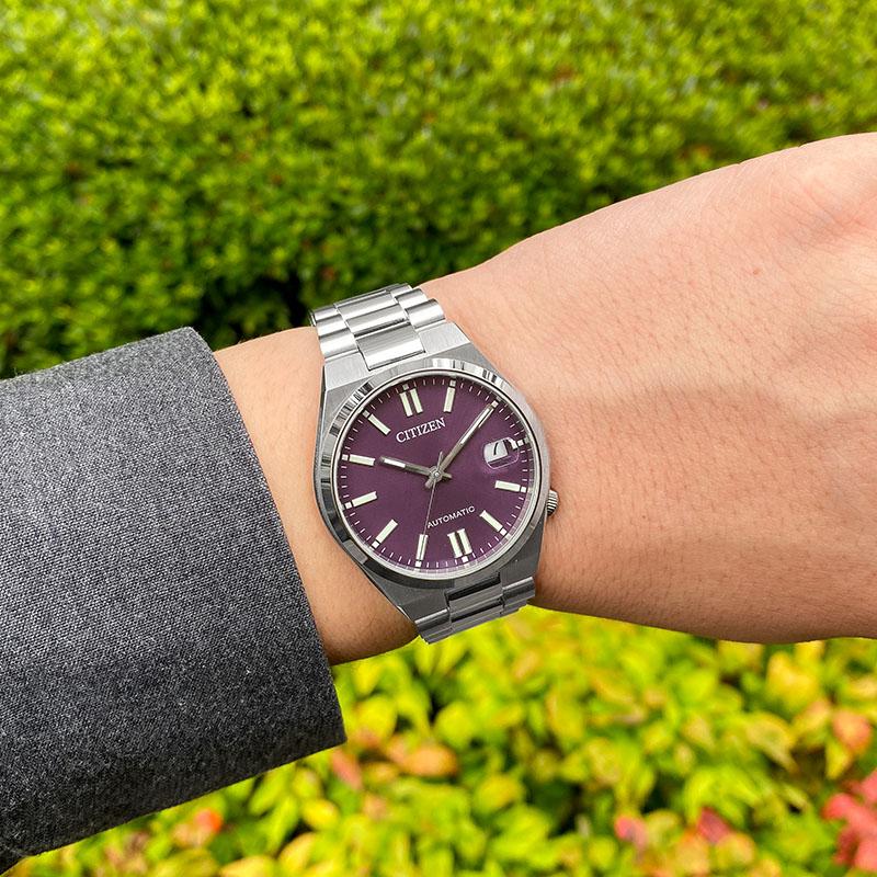 シチズン CITIZENコレクション NJ0200-50W  メンズ 機械式 メカニカル レディース ユニセックス ツヨサ ペア 爆買の画像