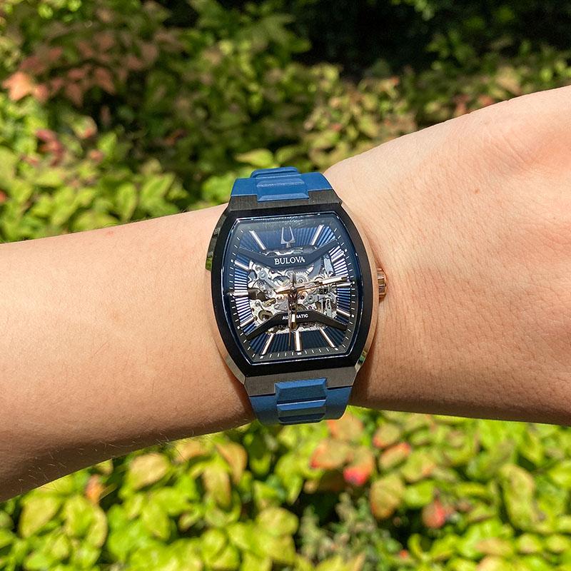 ブローバ BULOVA クラシック Classic 98A318 メカニカル 機械式 メンズ 爆買の画像