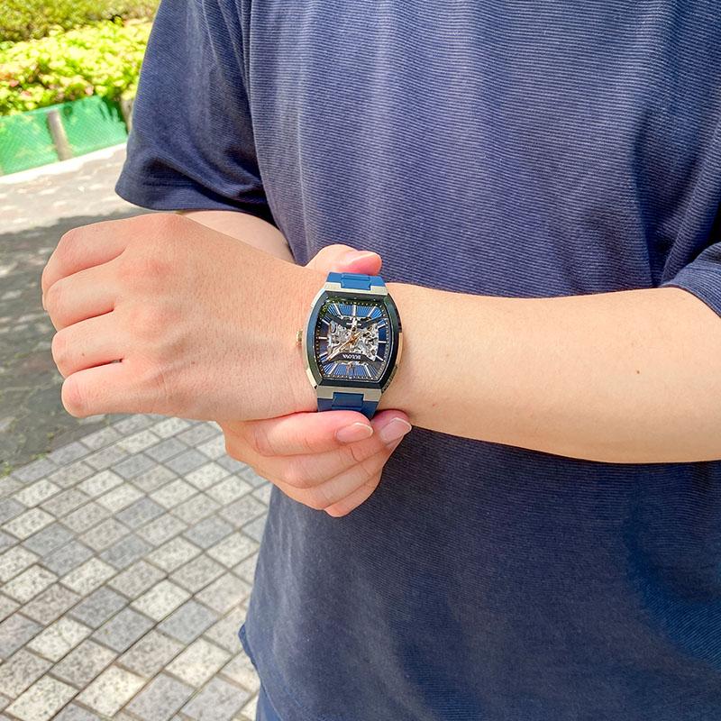 ブローバ BULOVA クラシック Classic 98A318 メカニカル 機械式 メンズ 爆買の画像