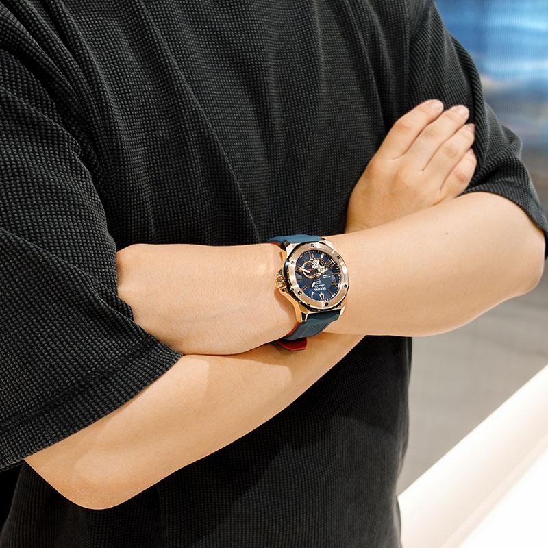ブローバ BULOVA Marine Star マリンスター 98A227 男性 メカニカル 機械 爆買の画像