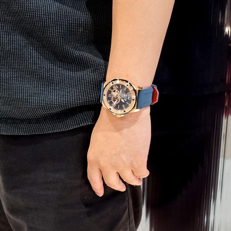 ブローバ BULOVA Marine Star マリンスター 98A227 男性 メカニカル 機械 爆買の画像