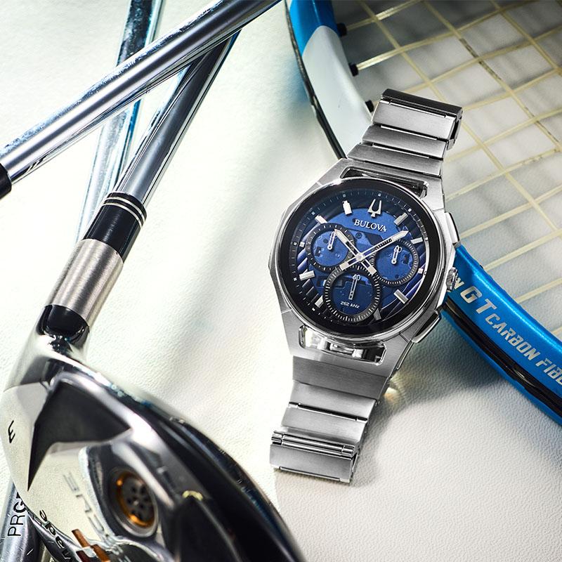 ブローバ BULOVA CURV カーブ 96A205 男性 爆買の画像