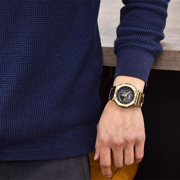 カシオ Ｇショック G-SHOCK FULL METAL GM-B2100 GM-B2100GD-9AJF メンズ 爆買の画像