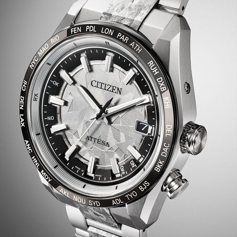シチズン アテッサ ATTESA ACT Line Platinum Shine Collection 世界限定1400本 CB0284-66A メンズ アクト エコドライブ ソーラー電波 チタン 爆買の画像