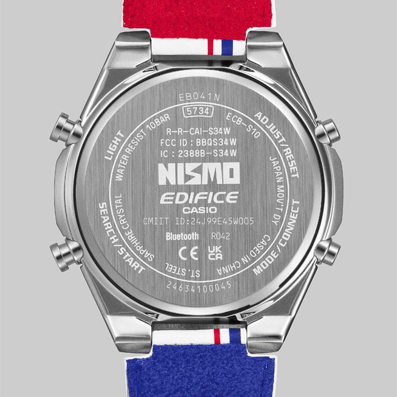 カシオ エディフィス EDIFICE NISMO ヘリテージエディション ECB-S10NIS-7AJR 男性 爆買の画像