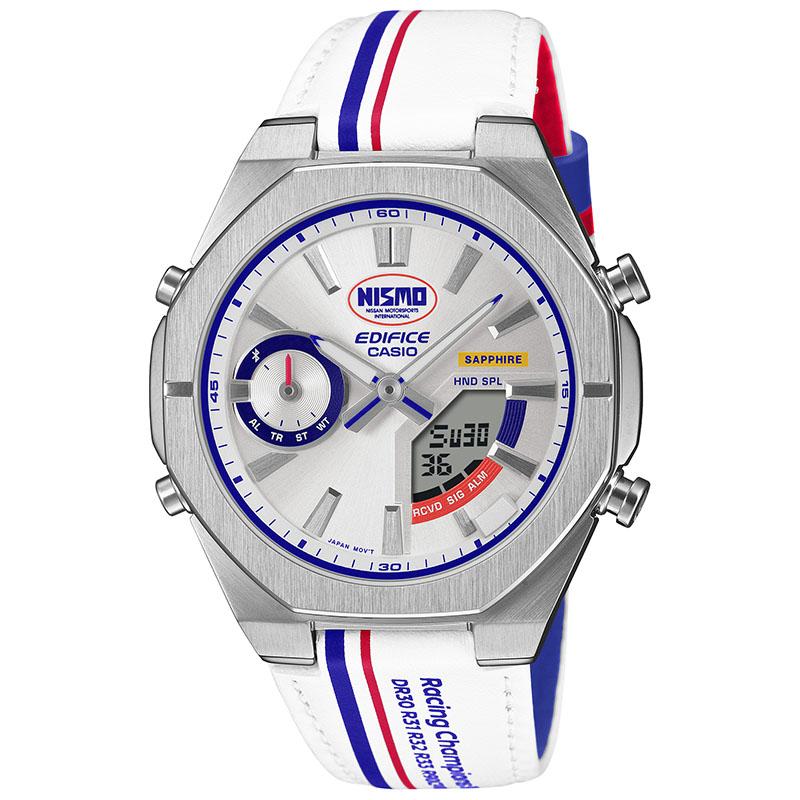 カシオ エディフィス EDIFICE NISMO ヘリテージエディション ECB-S10NIS-7AJR 男性 爆買の画像