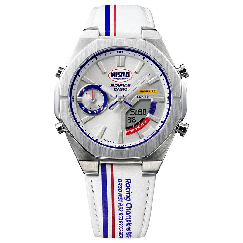 カシオ エディフィス EDIFICE NISMO ヘリテージエディション ECB-S10NIS-7AJR 男性 爆買の画像