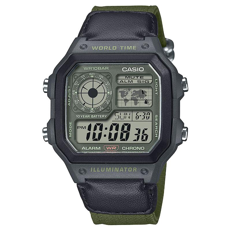 カシオ カシオコレクション CASIO Collection AE-1200WHUB-3AJF ユニセックス 爆買の画像