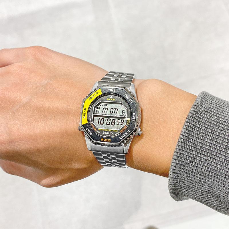 セイコー セイコーセレクション SBJG017 メンズ デジタル 復刻モデル 爆買の画像
