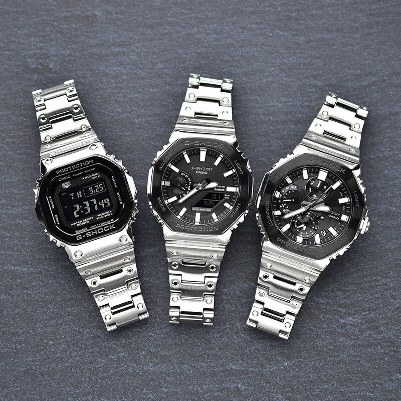 カシオ G-SHOCK Gショック GMW-B5000BT-1JF 男性 フルメタル ソーラー電波 爆買の画像