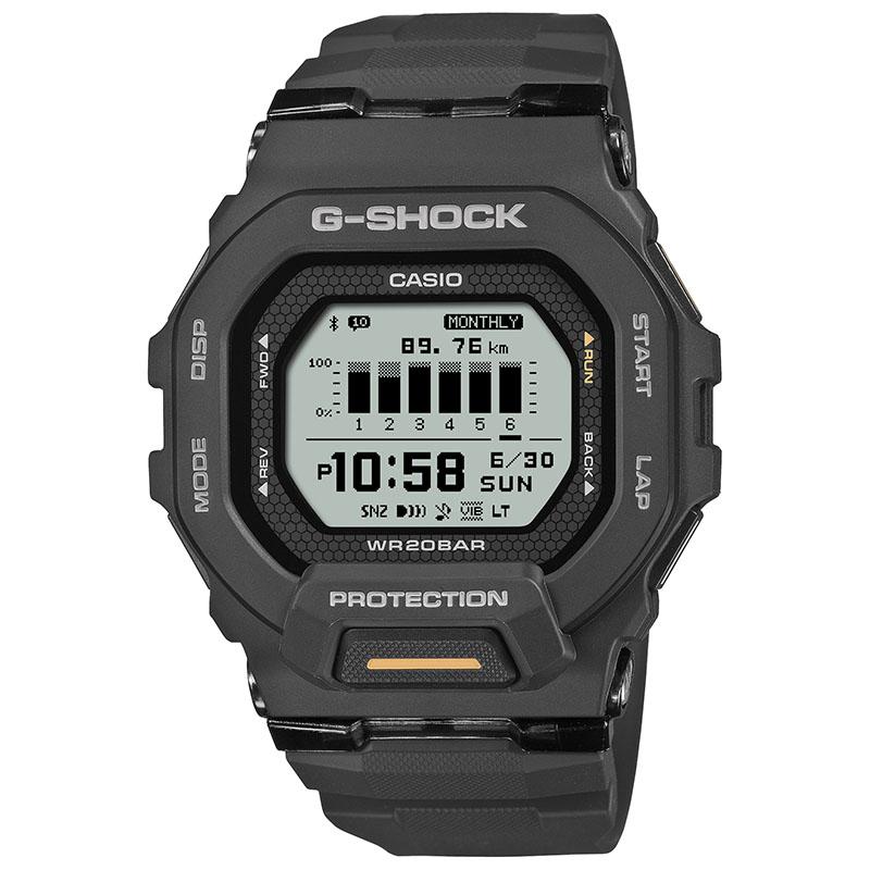 カシオ G-SHOCK G-SQUAD Gショック GBD-200-1A1JF 男性 ジースクワッド モバイルリンク ブルートゥース ランニング マラソン 爆買の画像