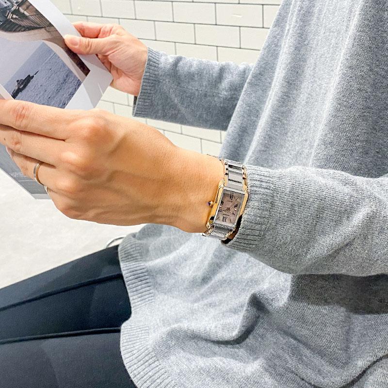 シチズン シチズン エル CITIZEN L SQUARE Collection  EW5624-54Y レディース 爆買の画像