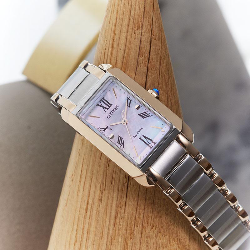 シチズン シチズン エル CITIZEN L SQUARE Collection  EW5624-54Y レディース 爆買の画像