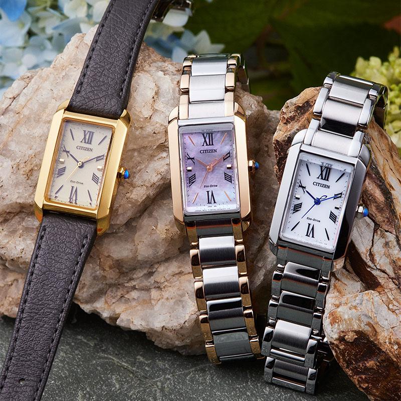 シチズン シチズン エル CITIZEN L SQUARE Collection  EW5624-54Y レディース 爆買の画像