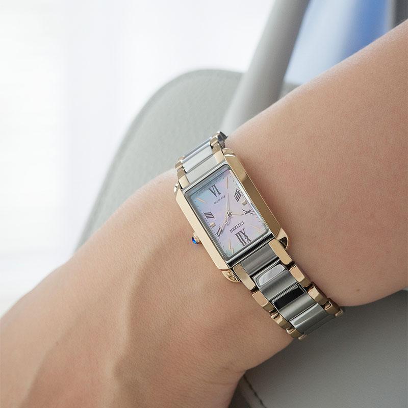 シチズン シチズン エル CITIZEN L SQUARE Collection  EW5624-54Y レディース 爆買の画像