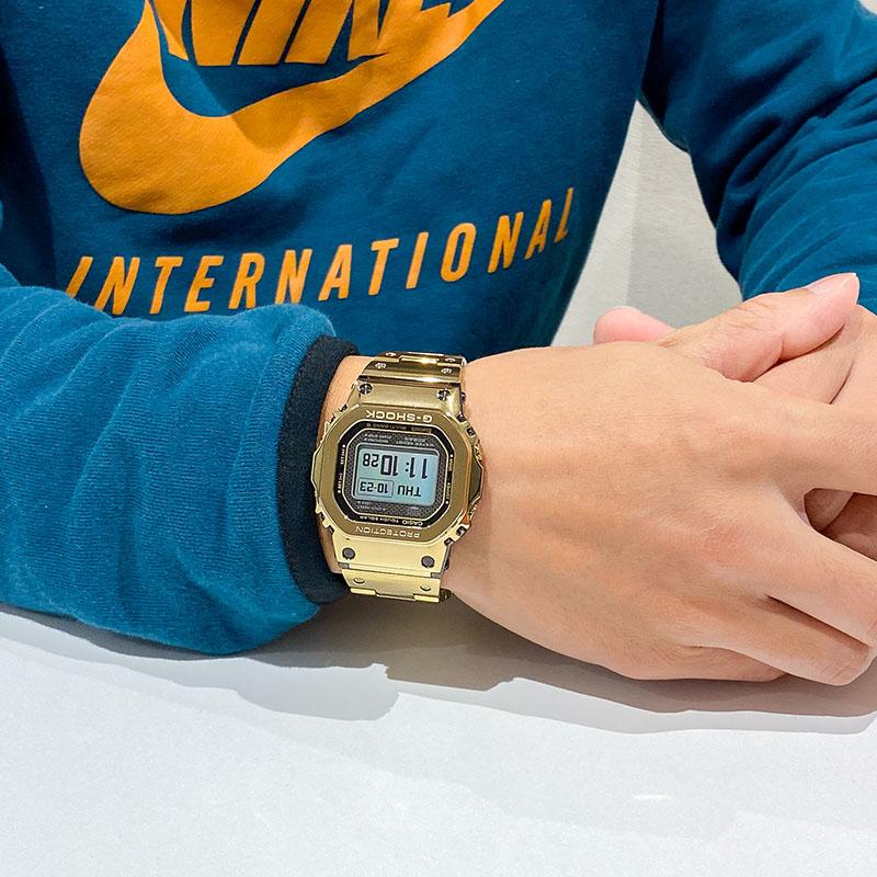 カシオ G-SHOCK Gショック GMW-BZ5000GD-9JF メンズ フルメタル Bluetooth 爆買の画像