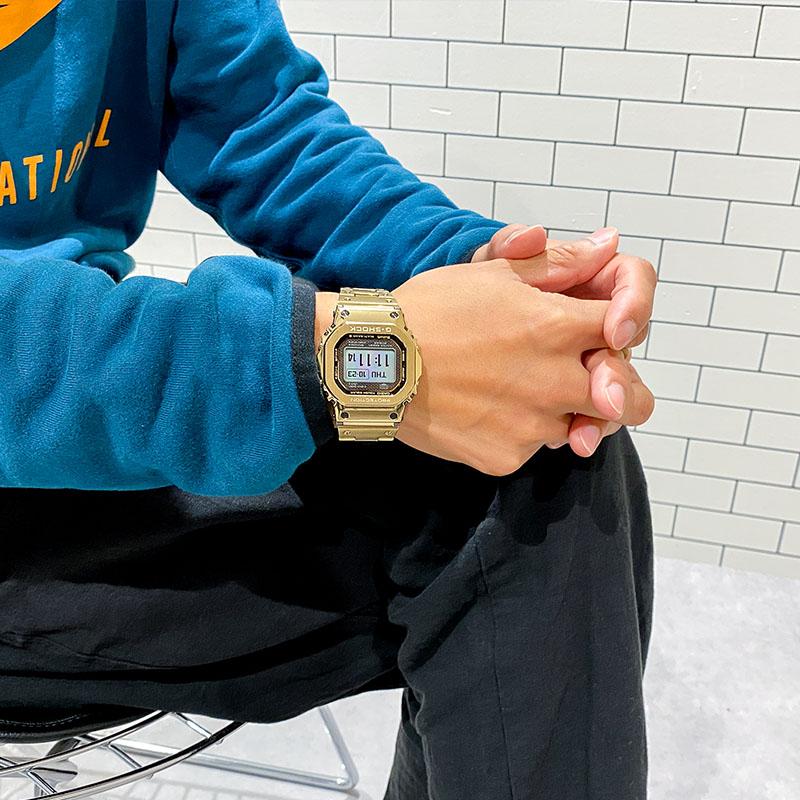 カシオ G-SHOCK Gショック GMW-BZ5000GD-9JF メンズ フルメタル Bluetooth 爆買の画像