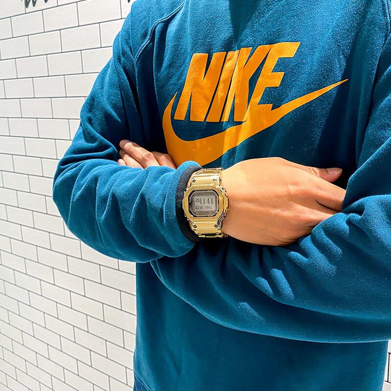 カシオ G-SHOCK Gショック GMW-BZ5000GD-9JF メンズ フルメタル Bluetooth 爆買の画像