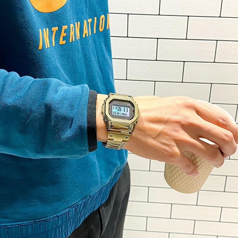 （た～さん専用）ほぼ新品G-SHOCK フルメタル　GMW-BZ5000GD GMW-BZ5000GD-9JF | CASIO