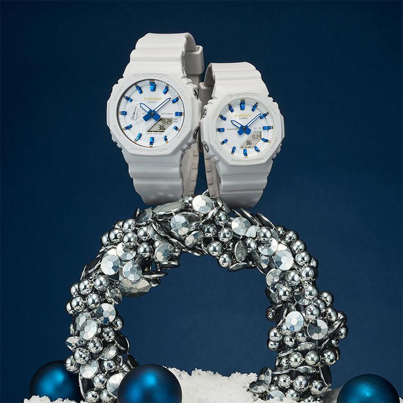 カシオ G-SHOCK Gショック G PRESENTS LOVER'S COLLECTION 2025 LOV-25A-7AJR ユニセックス ペアセット クリスマス限定モデル プレゼント おそろい 爆買の画像