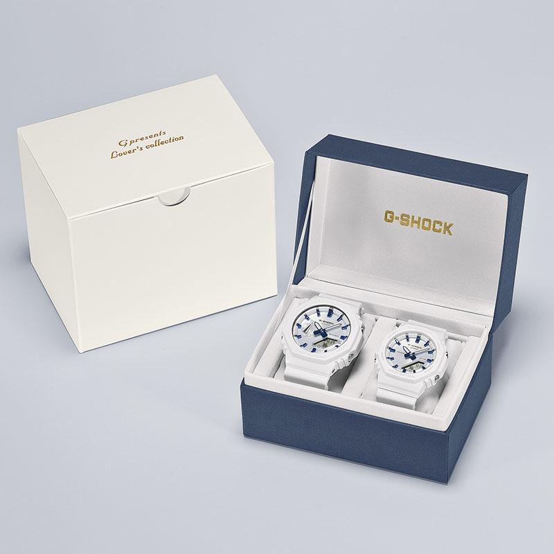 カシオ G-SHOCK Gショック G PRESENTS LOVER'S COLLECTION 2025 LOV-25A-7AJR ユニセックス ペアセット クリスマス限定モデル プレゼント おそろい 爆買の画像