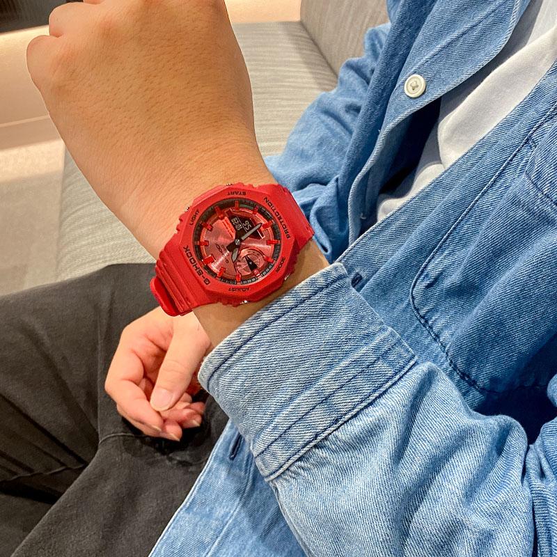 カシオ Gショック G-SHOCK GA-2100RRB-4AJF 男性 2100シリーズ 爆買の画像