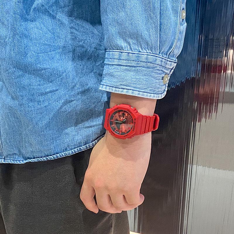 カシオ Gショック G-SHOCK GA-2100RRB-4AJF 男性 2100シリーズ 爆買の画像