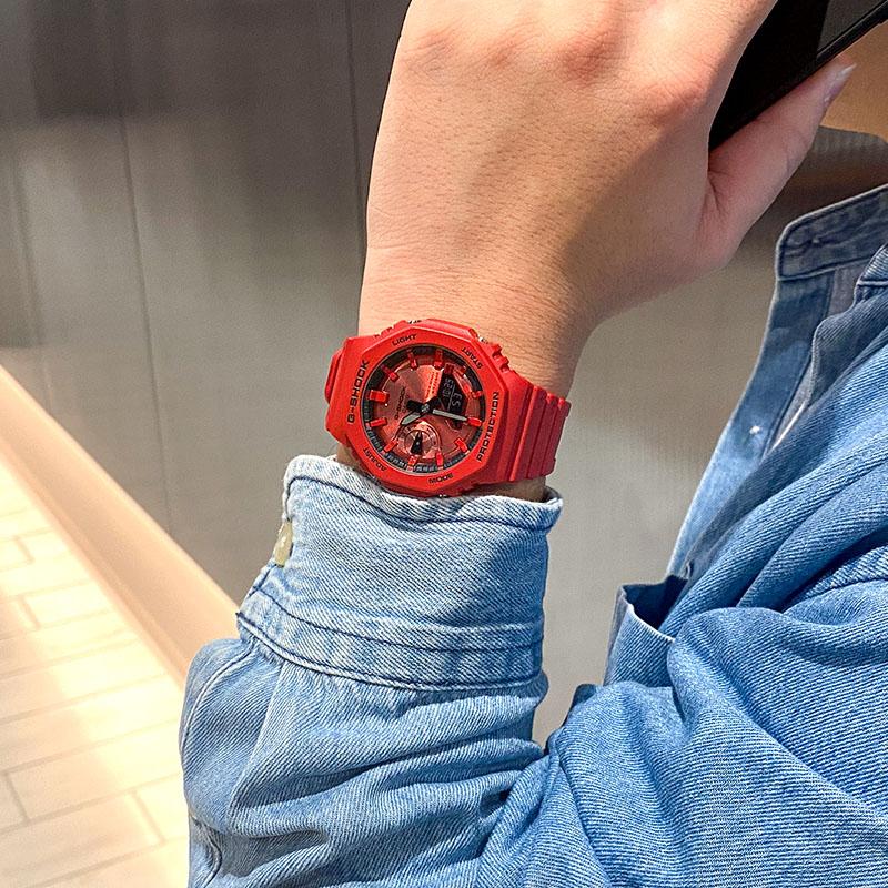 カシオ Gショック G-SHOCK GA-2100RRB-4AJF 男性 2100シリーズ 爆買の画像