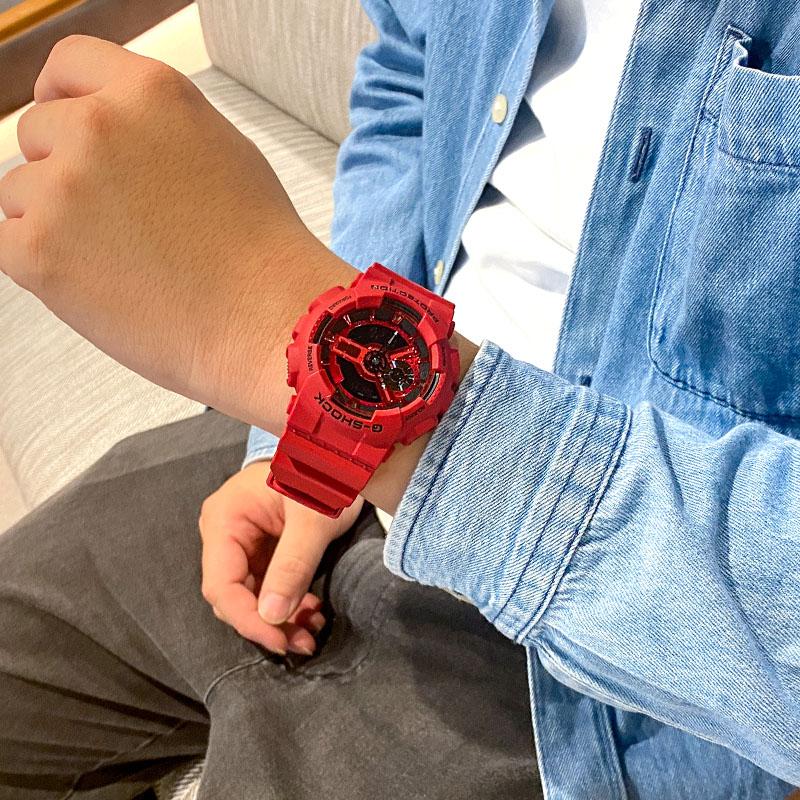 カシオ Gショック G-SHOCK GA-110RRB-4AJF 男性 110シリーズ 爆買の画像