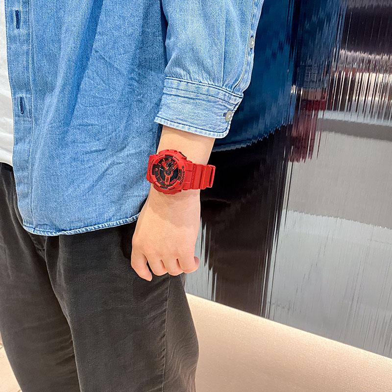 カシオ Gショック G-SHOCK GA-110RRB-4AJF 男性 110シリーズ 爆買の画像