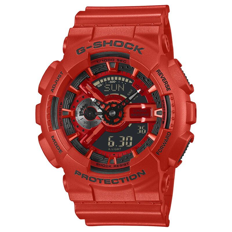 カシオ Gショック G-SHOCK GA-110RRB-4AJF 男性 110シリーズ 爆買の画像