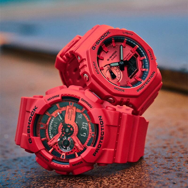 カシオ Gショック G-SHOCK GA-110RRB-4AJF 男性 110シリーズ 爆買の画像