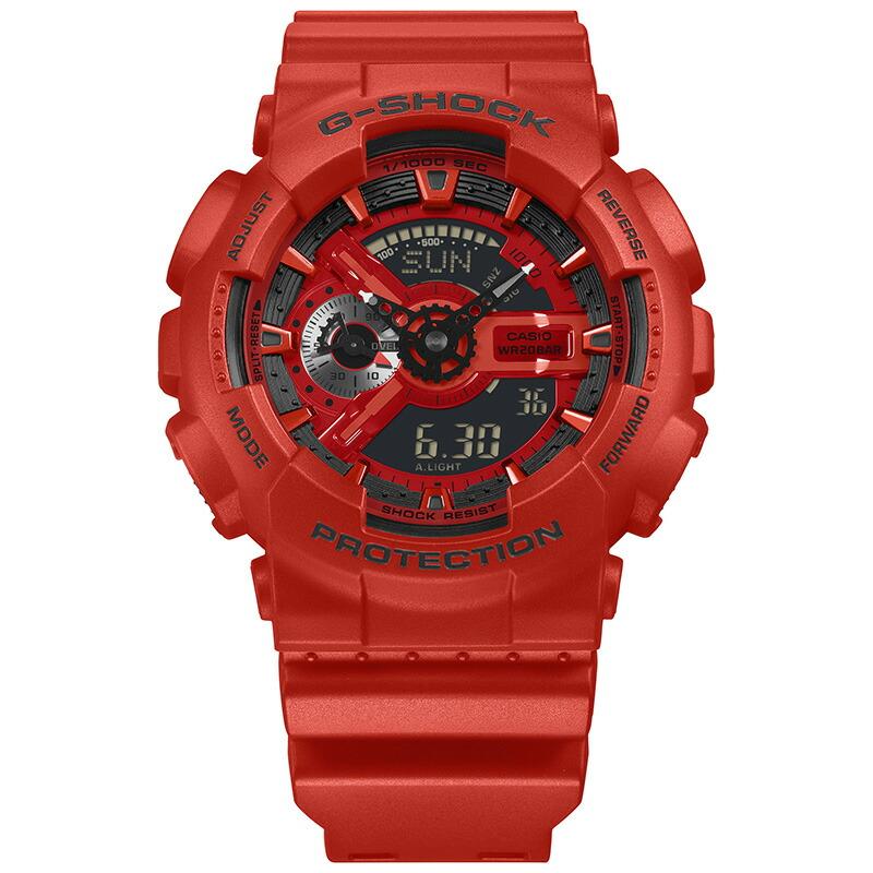 カシオ Gショック G-SHOCK GA-110RRB-4AJF 男性 110シリーズ 爆買の画像