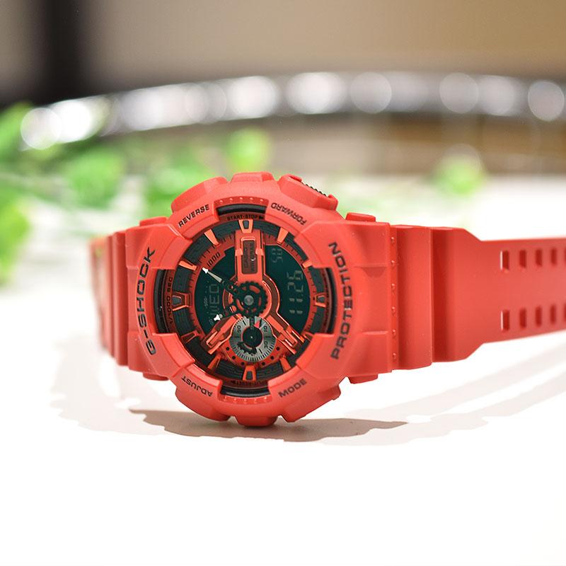 カシオ Gショック G-SHOCK GA-110RRB-4AJF 男性 110シリーズ 爆買の画像