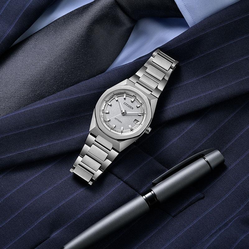 シチズン アテッサ アクトライン CITIZEN ATTESA ACT Line CB3040-56H メンズ エコドライブ ソーラー電波 爆買の画像