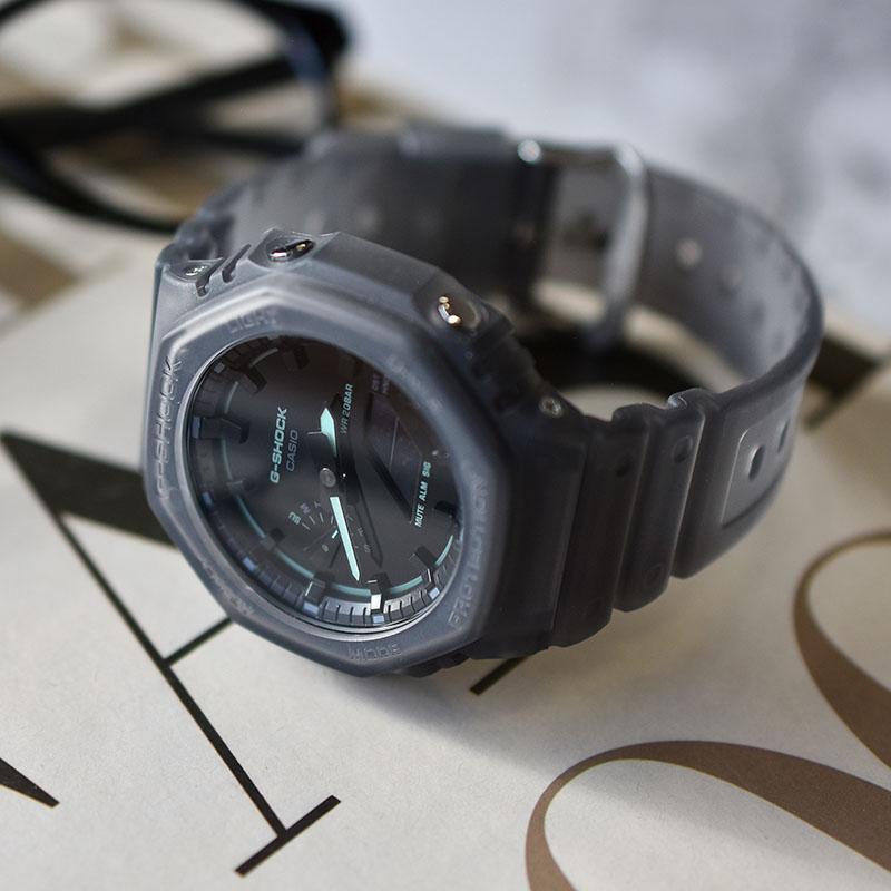 カシオ Gショック G-SHOCK GA-2100K-1AJF 男性 メンズ CACIO スケルトン 爆買の画像