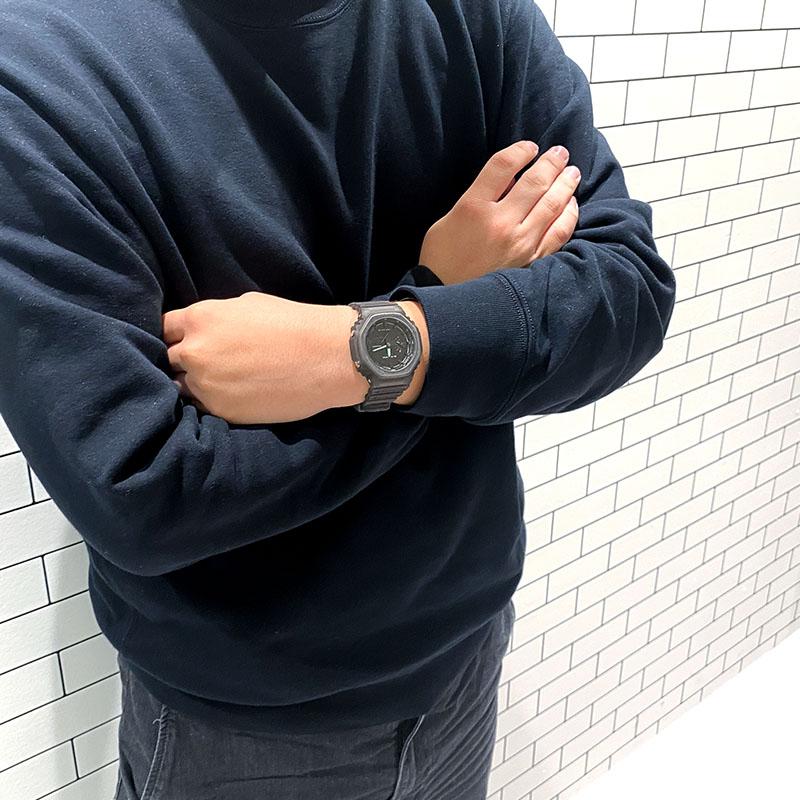 カシオ Gショック G-SHOCK GA-2100K-1AJF 男性 メンズ CACIO スケルトン 爆買の画像
