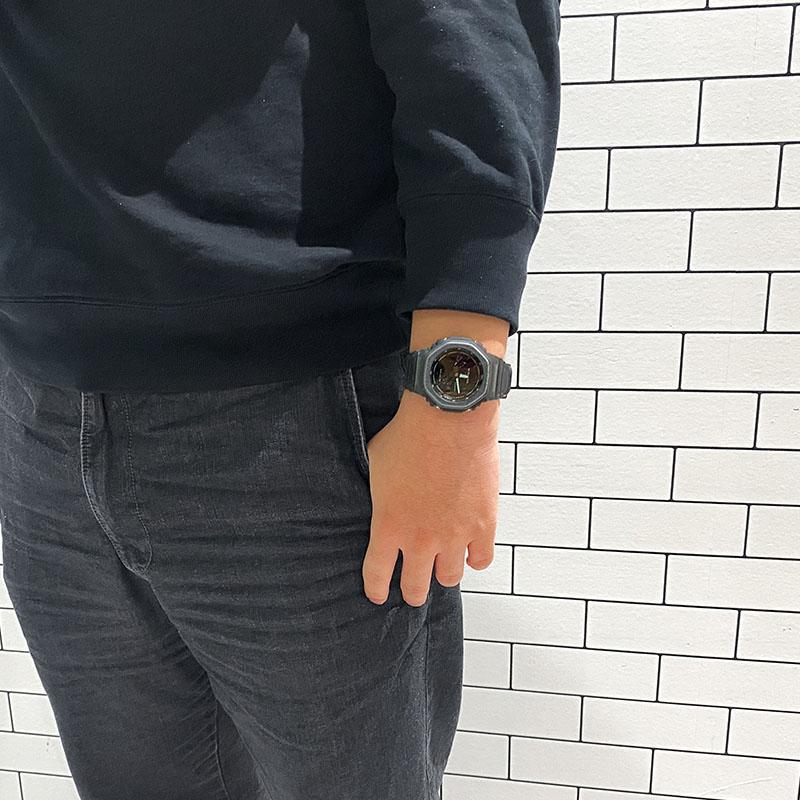 カシオ Gショック G-SHOCK GA-2100K-1AJF 男性 メンズ CACIO スケルトン 爆買の画像