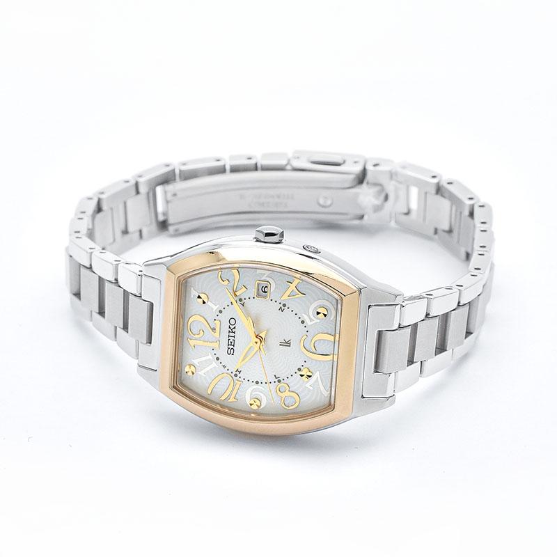 セイコー ルキア LUKIA ハッピーコレクション SSQW100 レディース SEIKO Happy Collection ソーラー電波 爆買の画像