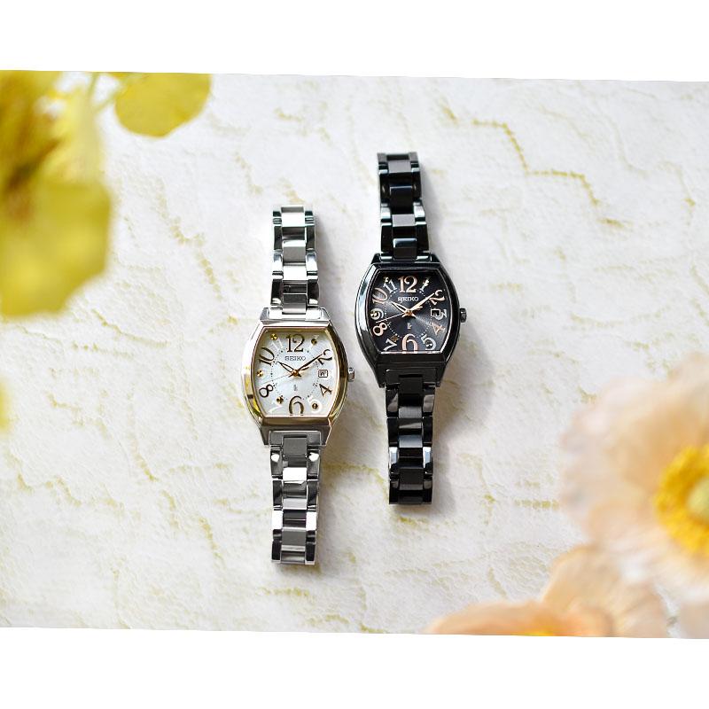 セイコー ルキア LUKIA ハッピーコレクション SSQW100 レディース SEIKO Happy Collection ソーラー電波 爆買の画像