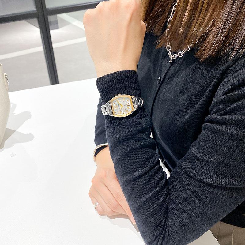 セイコー ルキア LUKIA ハッピーコレクション SSQW100 レディース SEIKO Happy Collection ソーラー電波 爆買の画像