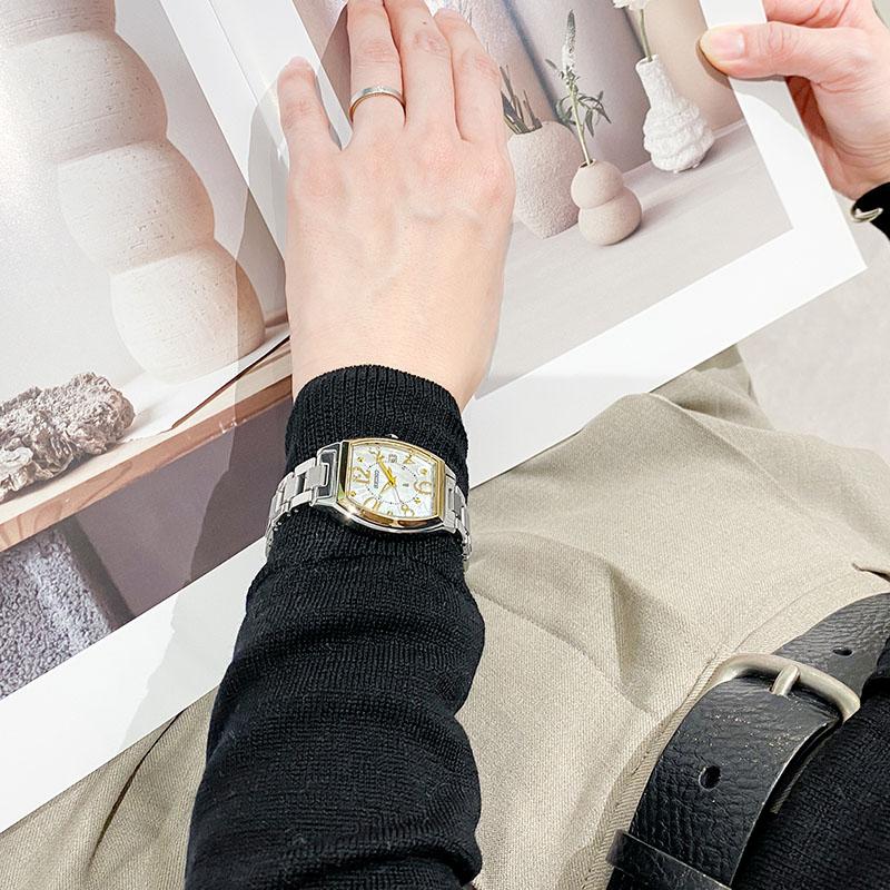 セイコー ルキア LUKIA ハッピーコレクション SSQW100 レディース SEIKO Happy Collection ソーラー電波 爆買の画像