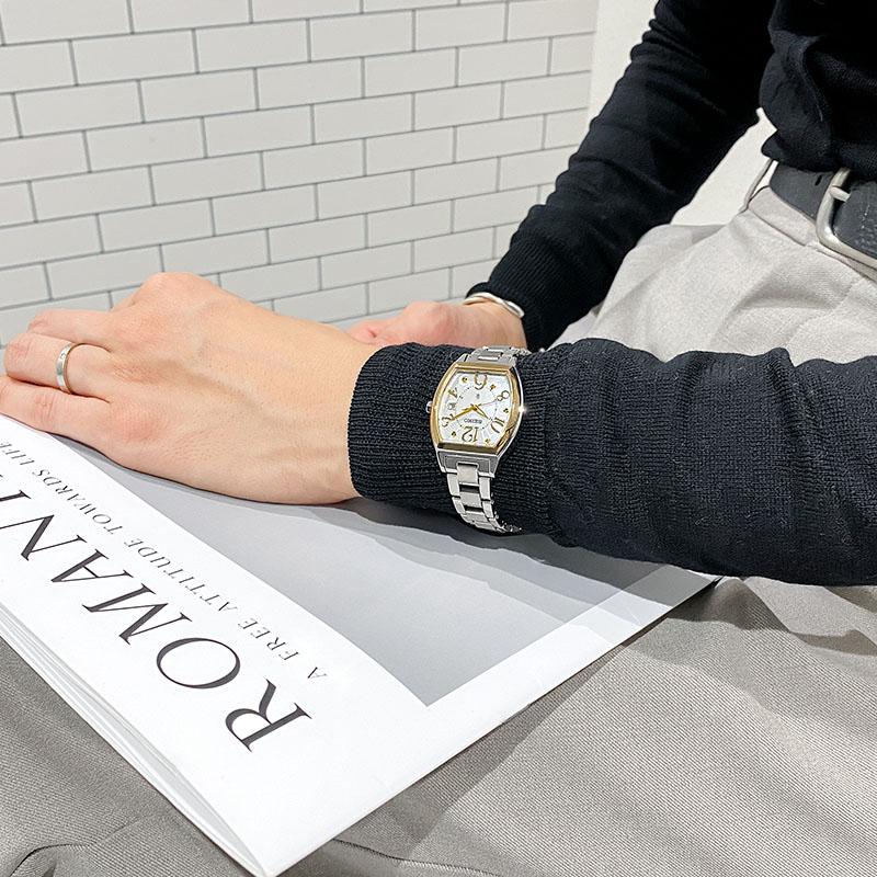 セイコー ルキア LUKIA ハッピーコレクション SSQW100 レディース SEIKO Happy Collection ソーラー電波 爆買の画像