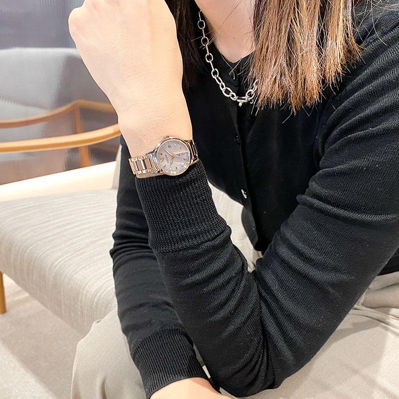 シチズン クロスシー ヒカリコレクション SAKURA限定モデル CITIZEN xC hikari collection ES9498-77N レディース 30周年アニバーサリー 爆買の画像