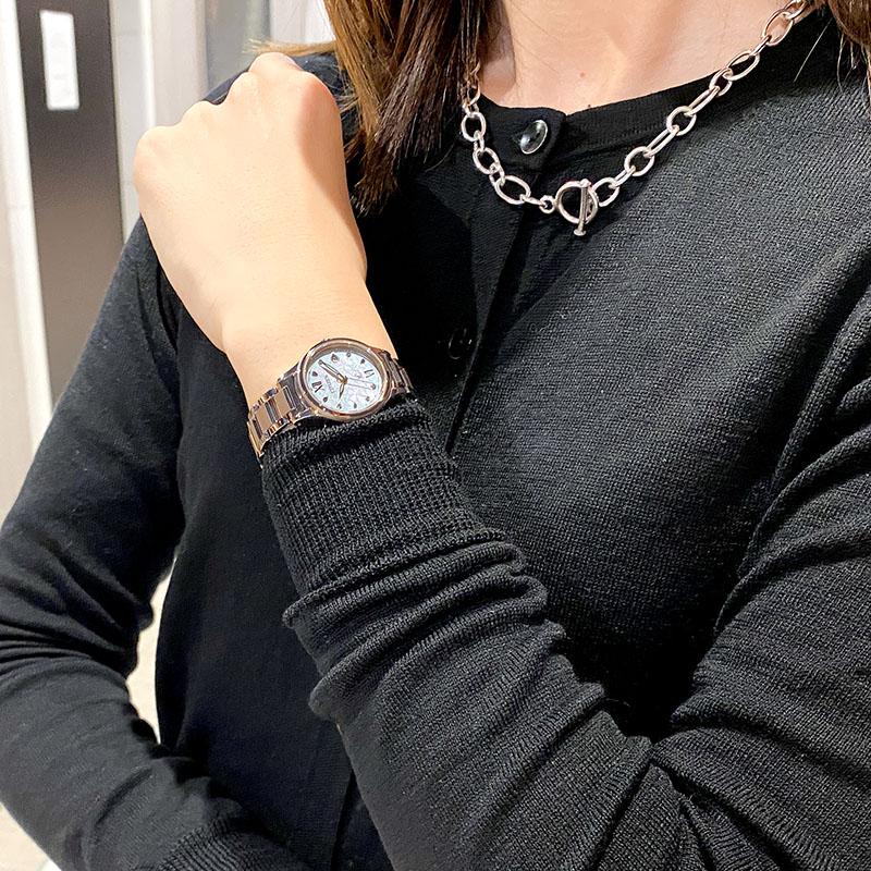 シチズン クロスシー ヒカリコレクション SAKURA限定モデル CITIZEN xC hikari collection ES9498-77N レディース 30周年アニバーサリー 爆買の画像